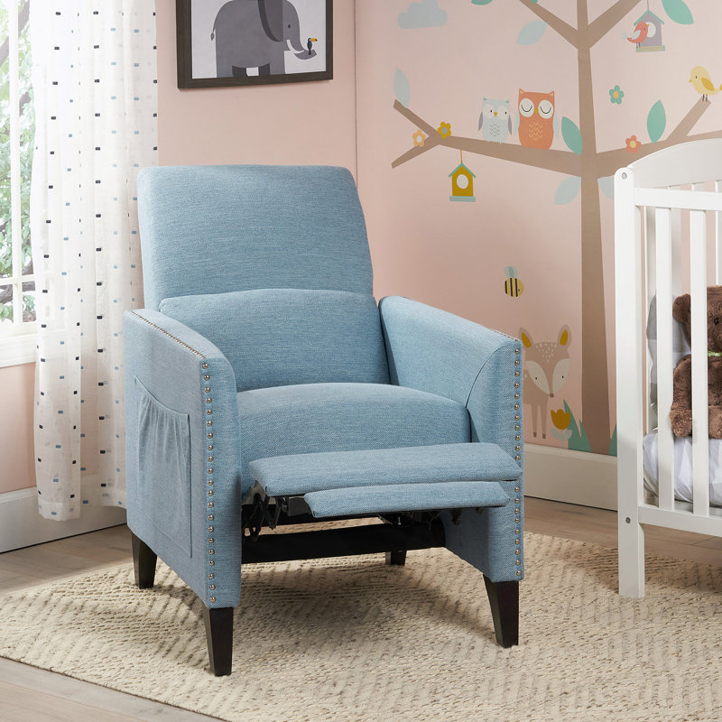 Fauteuil inclinable, Bleu clair
