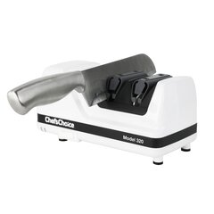 To quickly and effectively sharpen your 15 degree class knives, turn to our  E315 professional 2 stage electric knife sharpener. This sharpener utilizes  our patented 100% diamond abrasives, the hardest natural substance