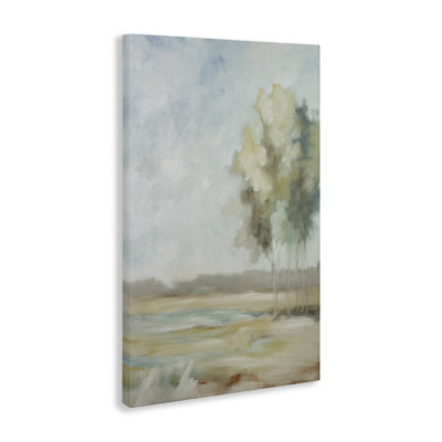 Solo Journey Muted Landscape Canvas, design by Jacqueline Ellens