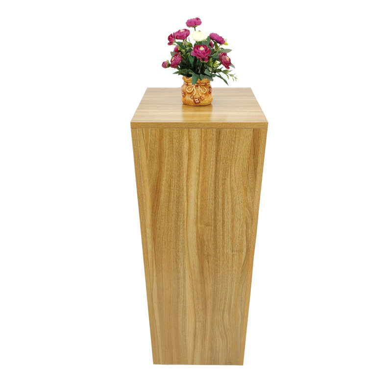 42" Tall Cube Pedestal Table Display Glorifier Riser Flower Sculputure Lamp Stand