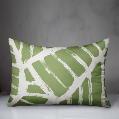 Outdoor Reversible Throw Pillow