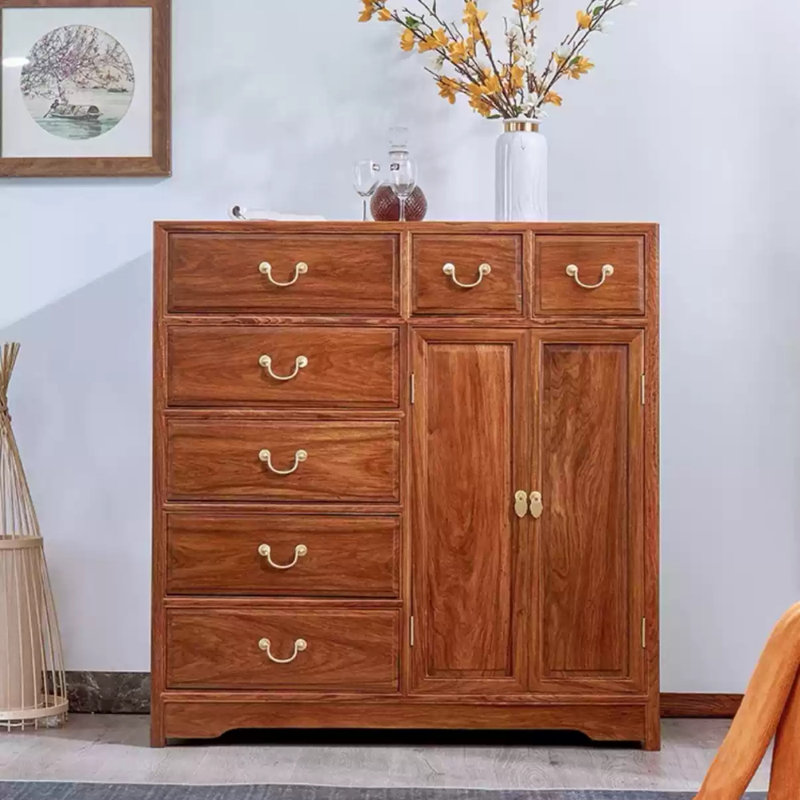 Retro Solid Wood Sideboard