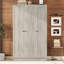 Armoire à 3 portes avec tablettes
