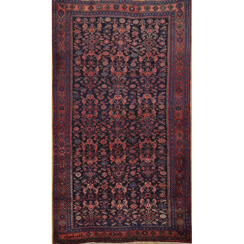 Tapis traditionnel noué à la main 5 x 8 po