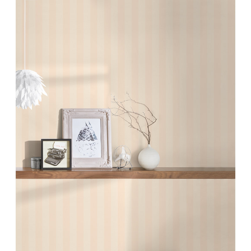 Crumbley 10.05m x 53cm Wallpaper Roll, Pink