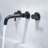 Wall Mounted Optional 2-handle Bathroom Faucet