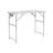 Office Star Resin Multipurpose Rectangle Table, 4-Feet Long, Height Adjustable, Centre Folding Table