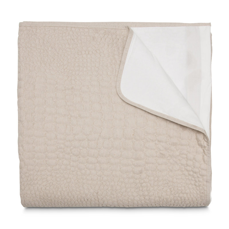 Dash 3-Piece Coverlet/Duvet Set - Natural, King