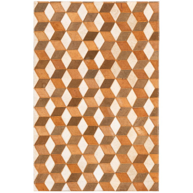 Tapis brun clair Juliana