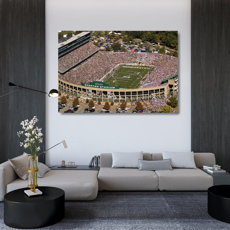 Spartan Stadium - East Lansing, H 33 po x l 48 po