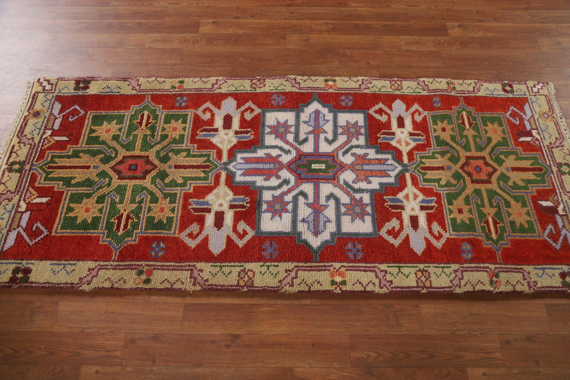 Indian Rug Design Red Bloomsbury Market Red Traditional Indian Wool Rug 3x6 | Wayfair