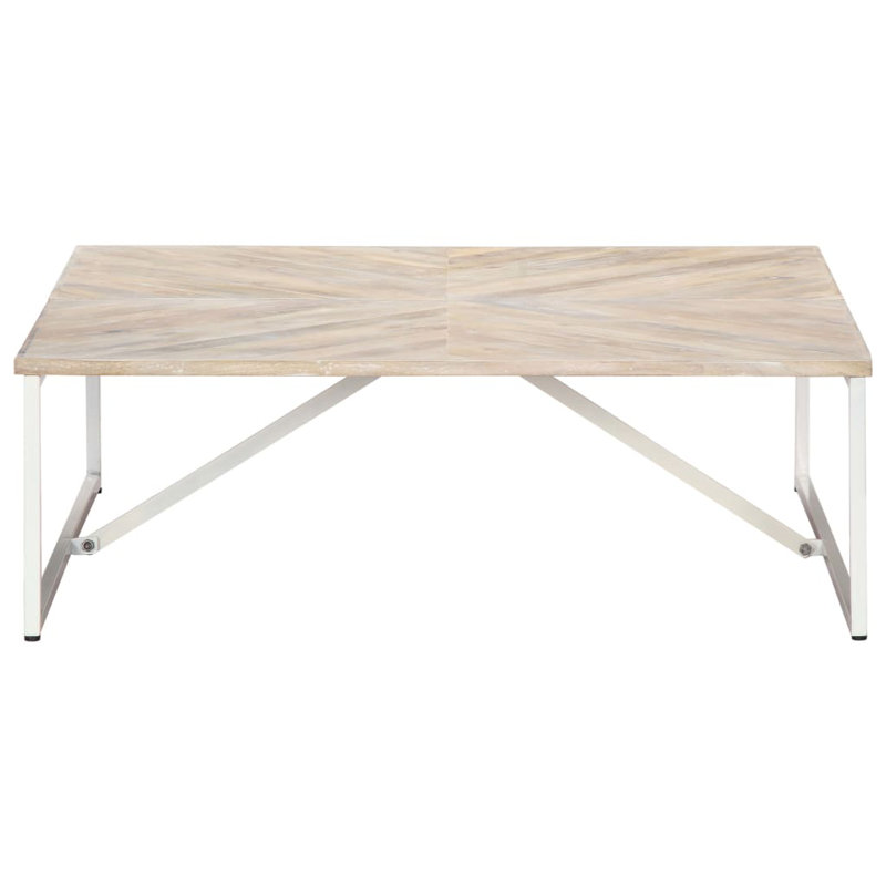 Loire Sled Coffee Table, White