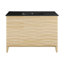 Meuble-lavabo Cascade 48 po en chêne naturel-98796189-121677768-121677769