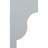 Endurathane Traditional Corbel, 2 7/8"W x 5 7/8"D x 10"H, Factory Primed
