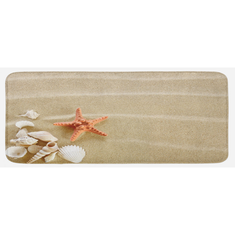 Coastal Synthetic Kitchen Mat