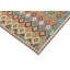 Tapis bleu / vert / rouille en laine noué à la main 8 pi 3 po x 9 pi 7 po Keisling Southwestern