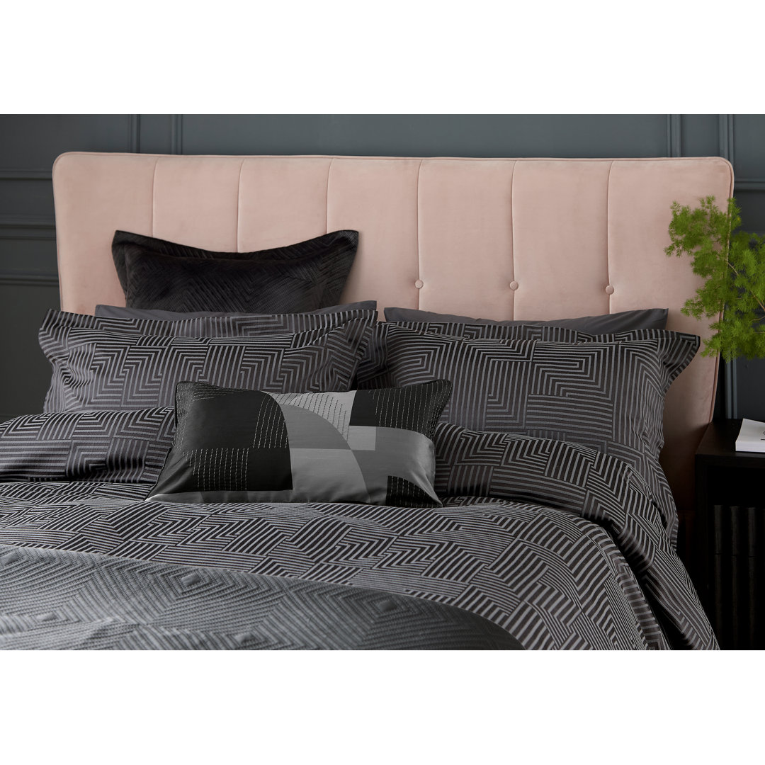 Geometric Rectangular Scatter Cushion With Filling