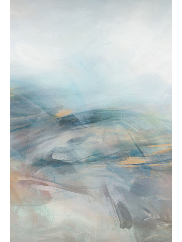 Gloaming II Print by D’Alessandro Leon, Glass Coat, 71" H x 47" W x 1.5" D