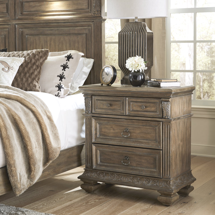 Areford 3 Drawer Bedside Chest