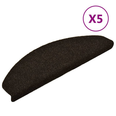 Patriki Non-Slip Dark Brown Stair Tread