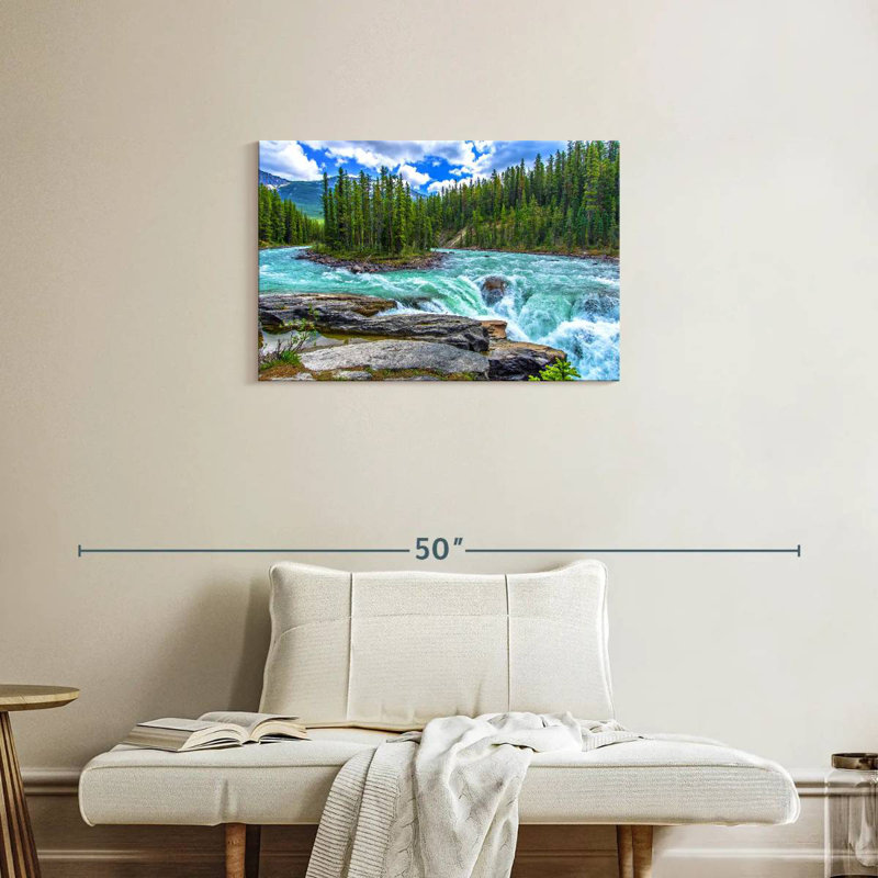 Alvord Sunwapta Falls, H 20 po x l 30 po