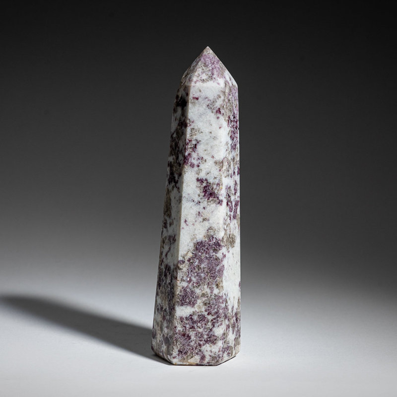 Polished Ruby in Quartz Point from India (1.1 lbs)