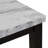 5-Piece Faux Marble Dining Set with 4 Padded Chairs, Modern Kitchen Table and Chair Set for Dining Room-1135002116-1085160856