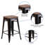 Tabouret à hauteur de comptoir 24 po Gladus-1629897553-1635336335-1636743246