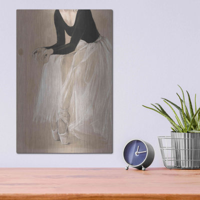 «Ballet Study I» par Jennifer Paxton - Peinture sur métal sans cadre