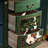 Three Drawer Decorative Cabinet with Hand-Painted