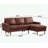 Trefann Upholstered 82.2'' Sofa & Chaise-2136871358-2085075168