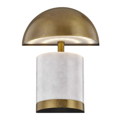 Lampe de table rechargeable à DEL 1 lumière Cora