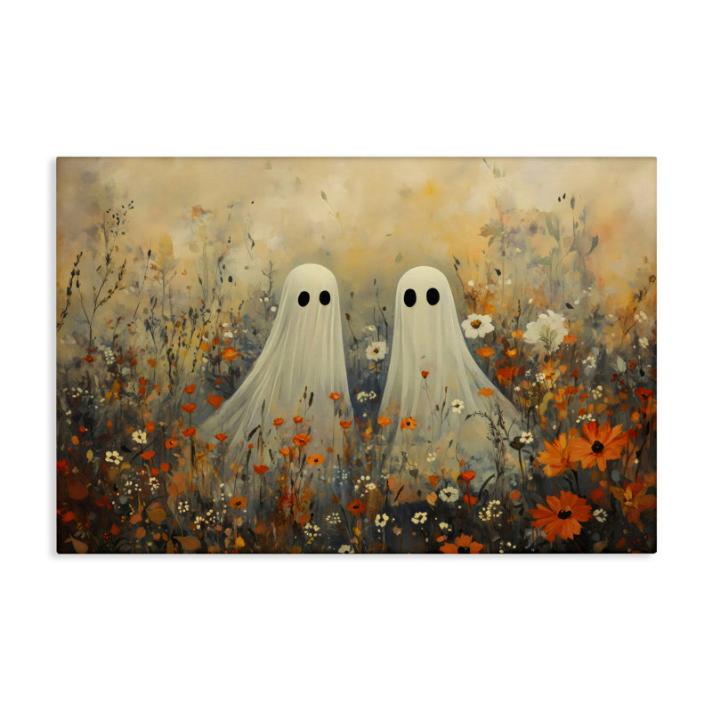 Ghost In Autumnal Meadow Canvas, conception par Creative Studio, H 16 po x l 24 po