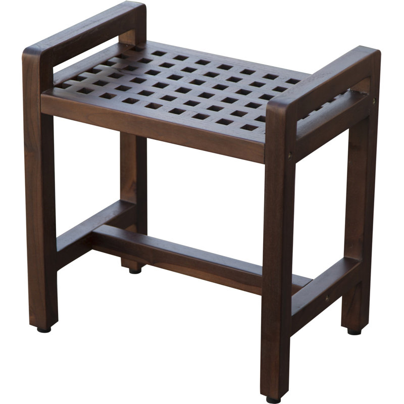 20'' W Teak Shower Bench