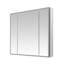 Armoire à pharmacie avec désembueur à DEL Calandria l 40 po x H 32 po x P 5 po, prises électriques, gradateur, miroir grossissant réglable à DEL 3X-1039949672