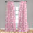 Rose Crawling Reptiles Semi-Sheer Rod Pocket Sliding Panels-45231805