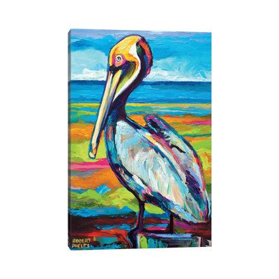 Pelican by Robert Phelps - Painting Print