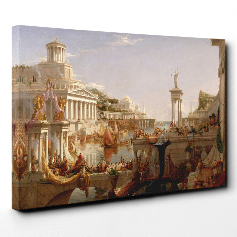 Course of Empire by - Wrapped Canvas, 70cm H x 100cm W