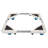 Stalwart Adjustable Dolly Cart with Telescoping Base and Locking Caster Wheels - 220lbs Capacity