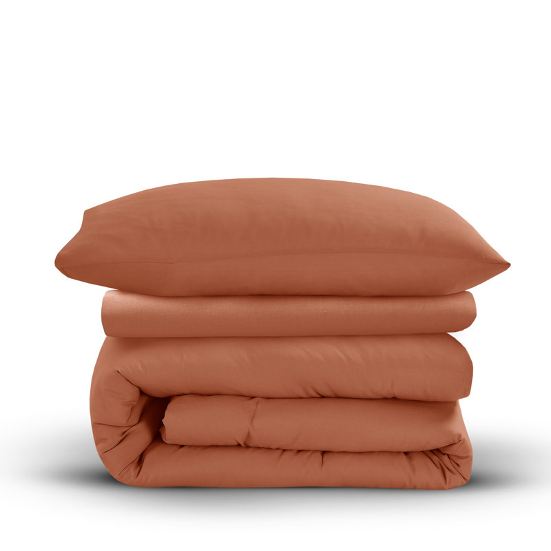 Oddveig Microfiber Duvet Cover, Single Duvet Cover Set, White