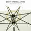 Parasol de patio de 9 pi avec bouton poussoir inclinable et manivelle Outsunny-908252946