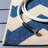Arneshia Chevron Navy/Beige Indoor / Outdoor Area Indoor/Outdoor Area Rug-20794254