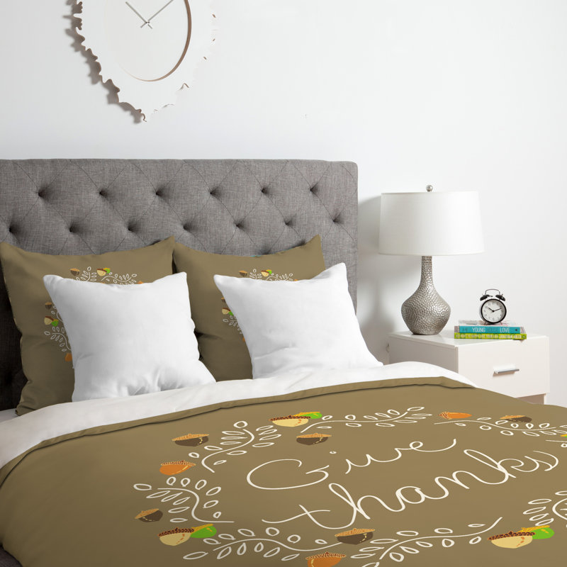 Lisa Argyropoulos Polyester Duvet Cover, Queen Duvet Cover + 2 Standard Shams
