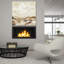  «Copper Fields» par Ashley Bradley, art mural en verre acrylique, 12 po x 12 po-1024267130