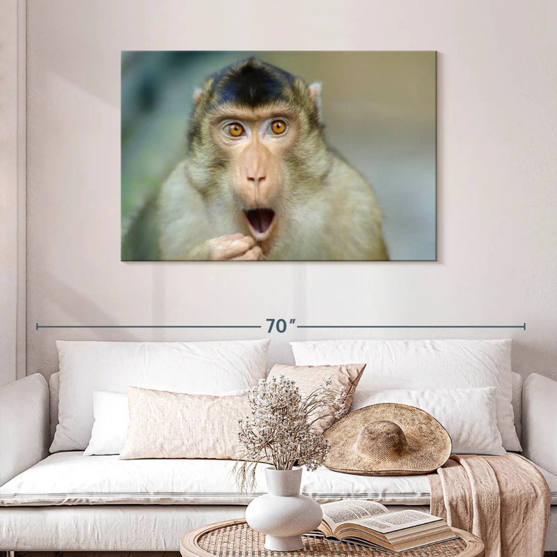 Brampt Monkey I, 30" H x 45" W