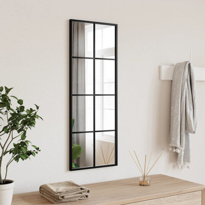 Mikayia Rectangular Metal Wall Mirror