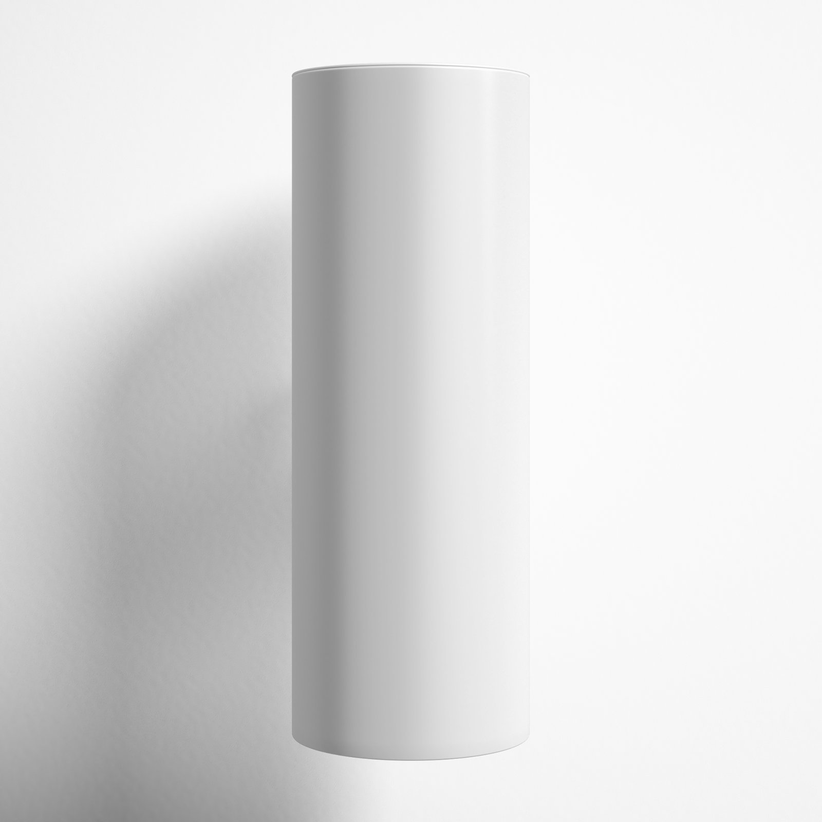 Dylan Integrated LED Outdoor Armed Sconce, 14.25" H x 5.125" W x 5.125" D, White