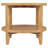 Isbell Maple Brown Round Solid Wood Side End Table
