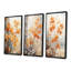 Abstrait feuillage abstrait - Érable, ensemble de 3 reproductions d'art mural-292742936-292742939