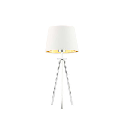 Alcala 50Cm Black Tripod Table Lamp